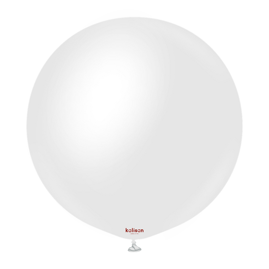 Kalisan Opaque Satin Snow White 24" Latex 2pk