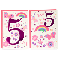 Poppyhill C50 Birthday Age 5 12pk