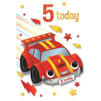 Simon Elvin C50 Birthday Age 5 6pk