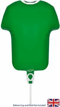 Oaktree Shirt Green 11" Air Fill Foil Balloon