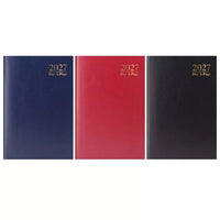 Diary A5 DAP Value Step Index Casebound 2027 5pk