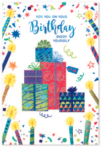 Simon Elvin 6 Pack Cards C50 Birthday