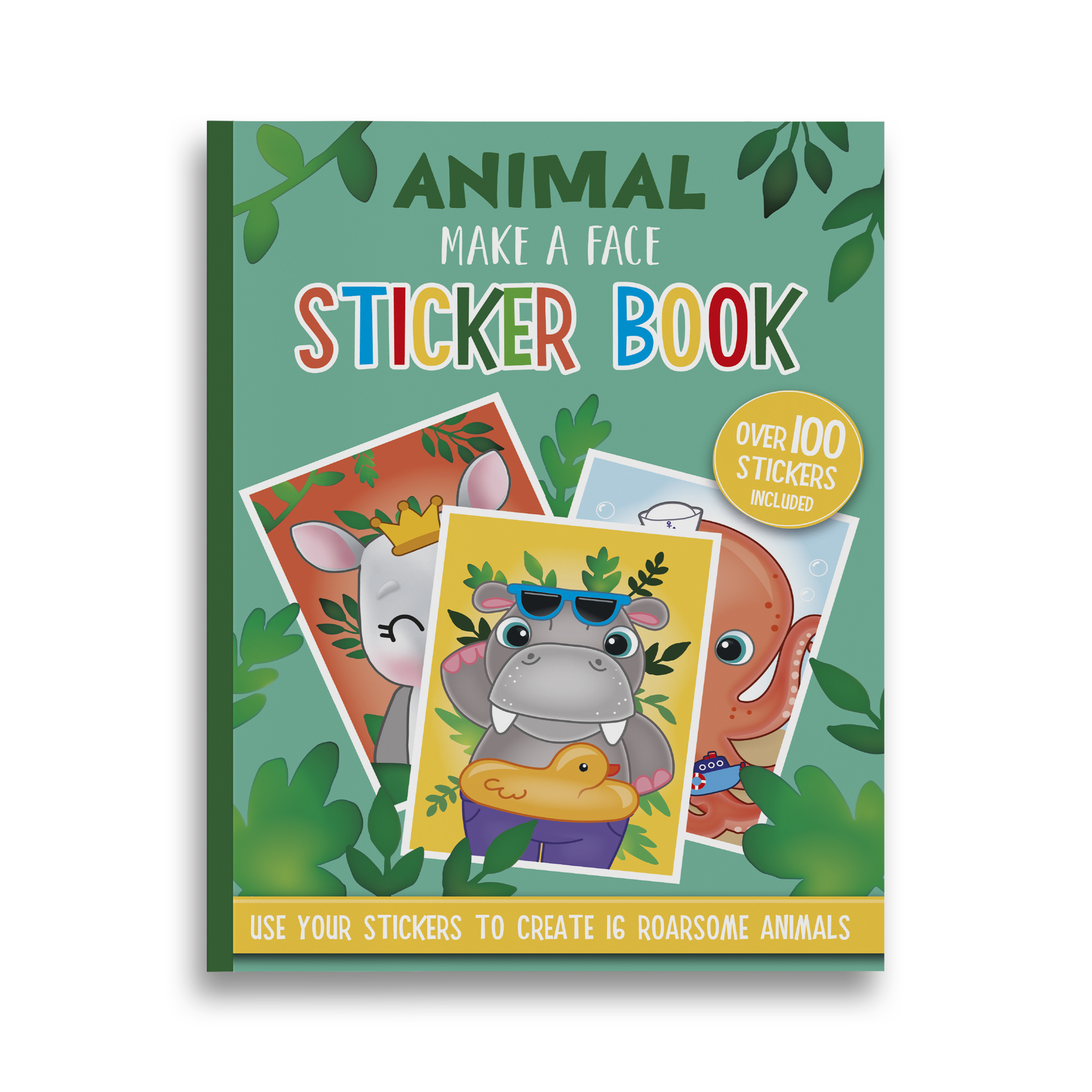 Eurowrap Make A Face Book Animals
