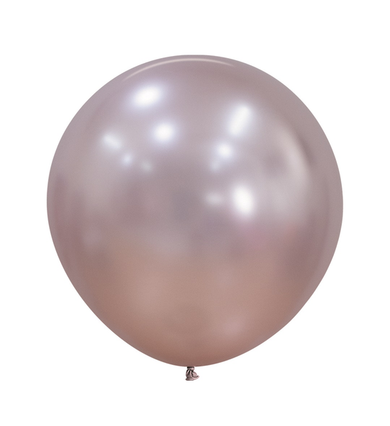 Sempertex Silk Pink Blossom 24" Latex Balloons 3pk