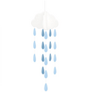 Oh Baby Hanging Clouds And Blue Droplets 2pk