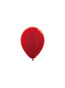 Sempertex Metallic Red 5" Latex Ballons 50pk