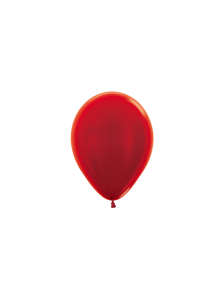 Sempertex Metallic Red 5" Latex Ballons 50pk
