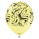 Kalisan Nebula Macaron Yellow 12" Latex 25pk