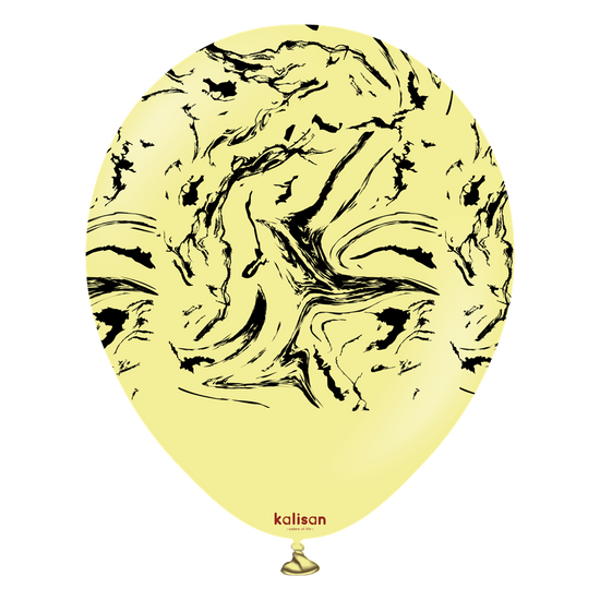 Kalisan Nebula Macaron Yellow 12" Latex 25pk