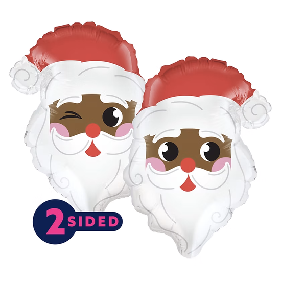 Prima Santa Dark Skin 11" Air Fill Foil Balloon