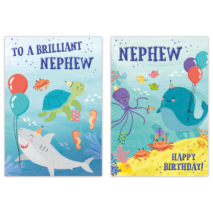 Poppyhill C50 Birthday Nephew 12pk