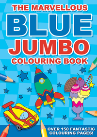 Alligator Products Colouring Book Marvellous Blue