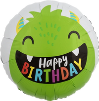 Anagram Happy Little Monster 18" Foil Balloon