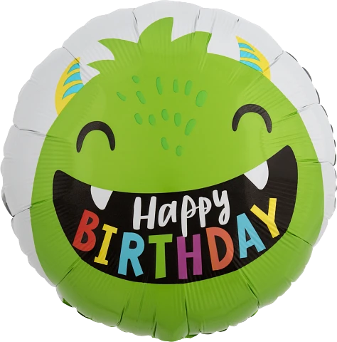 Anagram Happy Little Monster 18" Foil Balloon