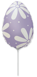 Flexmetal Easter Egg Lilac 9" Foil (Loose)