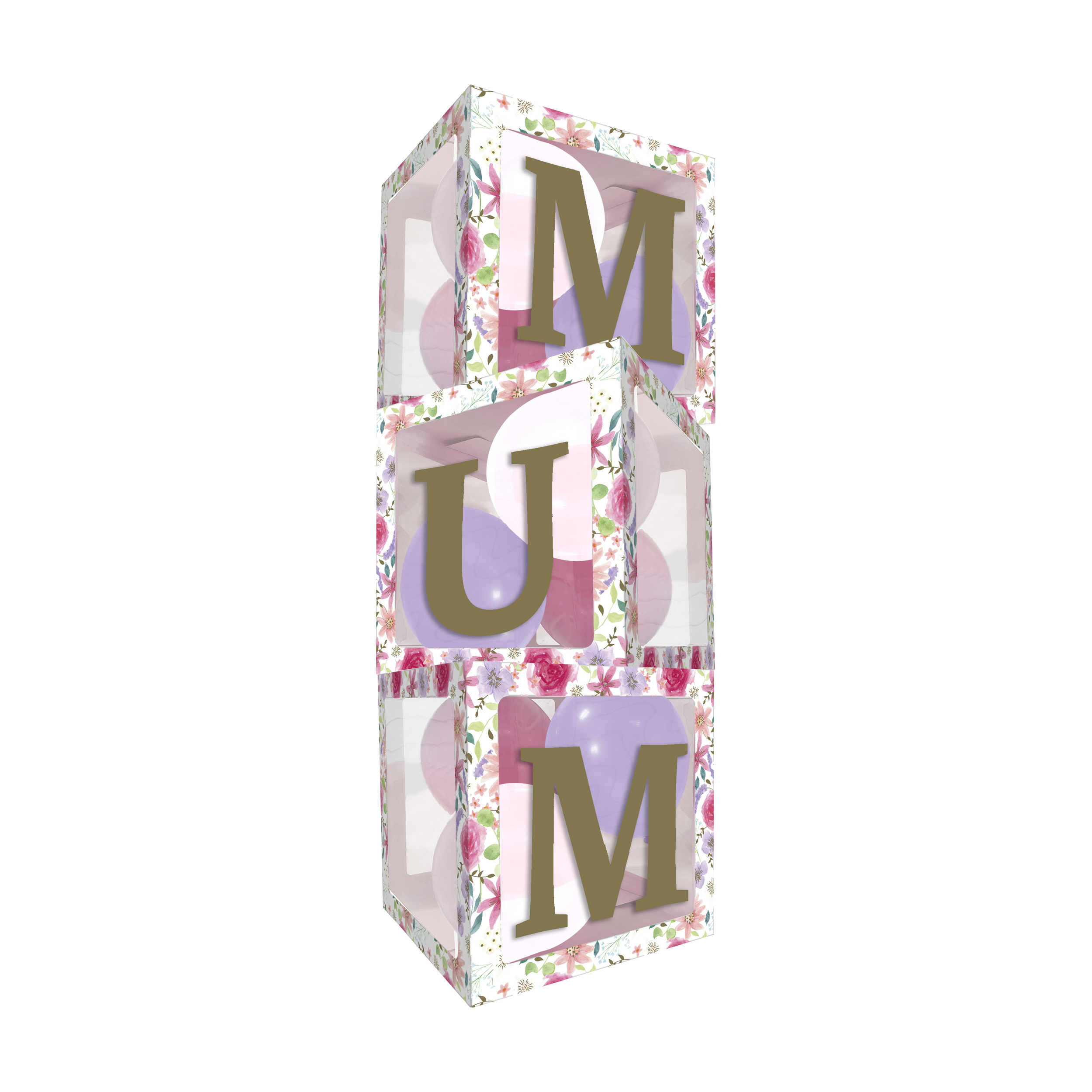 Eurowrap Balloon Box Mum