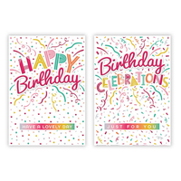 Poppyhill 12 Pack Cards C50 Birthday Open