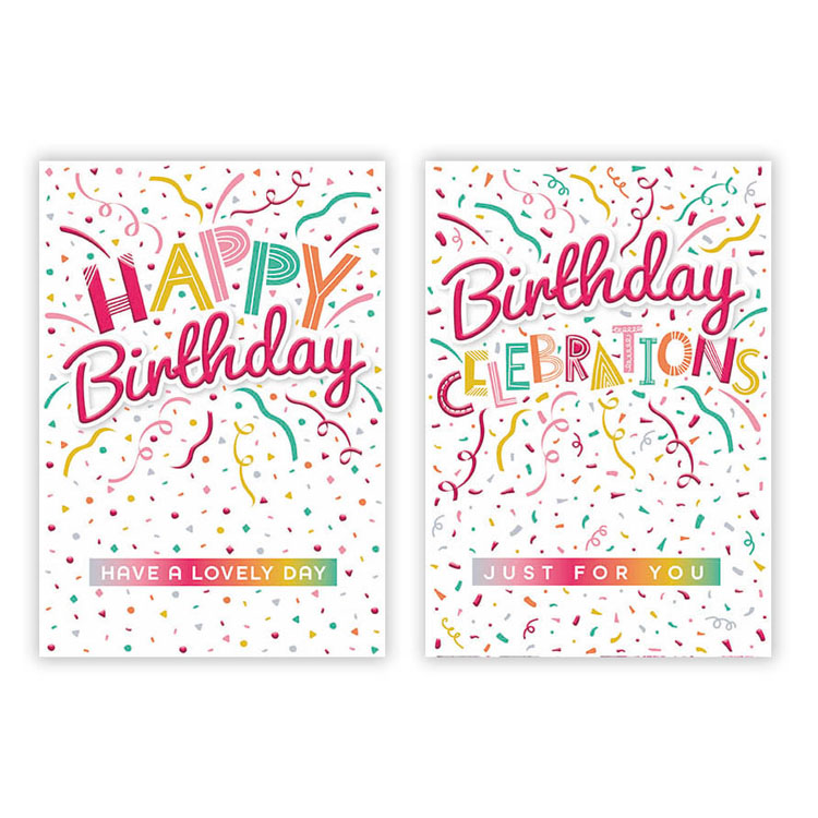 Poppyhill 12 Pack Cards C50 Birthday Open