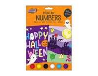 Gem Imports 2 Sheet Paint By Numbers Halloween