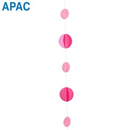 Pink Circles Balloon Tail