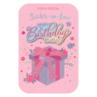 Prelude 6 Pack Cards C75 Birthday Sister-In-Law