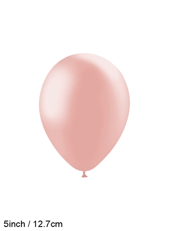 Decotex Pro Metallic Rose Gold 5" Latex 100pk