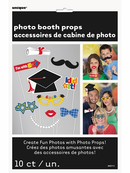 Unique 10 Pack Photo Props Graduation
