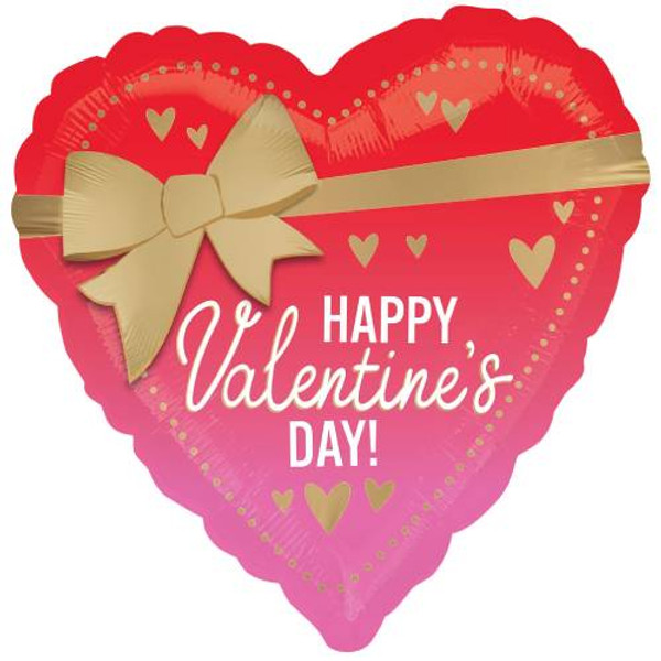 Anagram Valentine Bows 18" Foil Balloon
