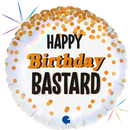 Happy Birthday B*$tard 18" Foil Balloon