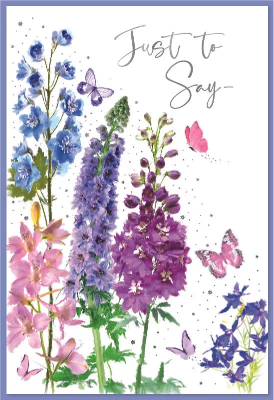 Set of six blank Simon Elvin C50 cards featuring plain white surfaces for personalized messages and creative designs.