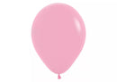 Sempertex 12-pack fashion pink latex balloons, 12-inch size, ideal for decorations and party decor.