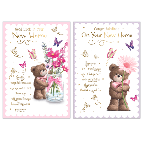Poppyhill 12 Pack Cards C50 New Home