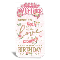 Prelude Platinum C55 Birthday Daughter 6pk