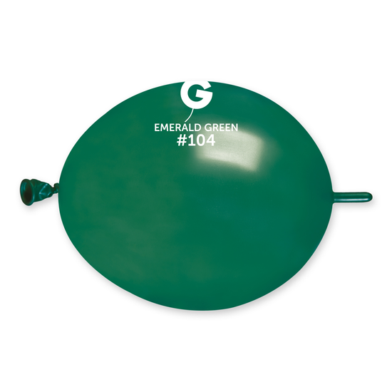 Gemar 100 Pack Latex Balloons Glink Emerald 6