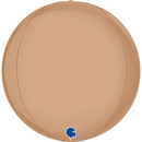 Grabo Foil Balloon Satin Nude Globe 15"