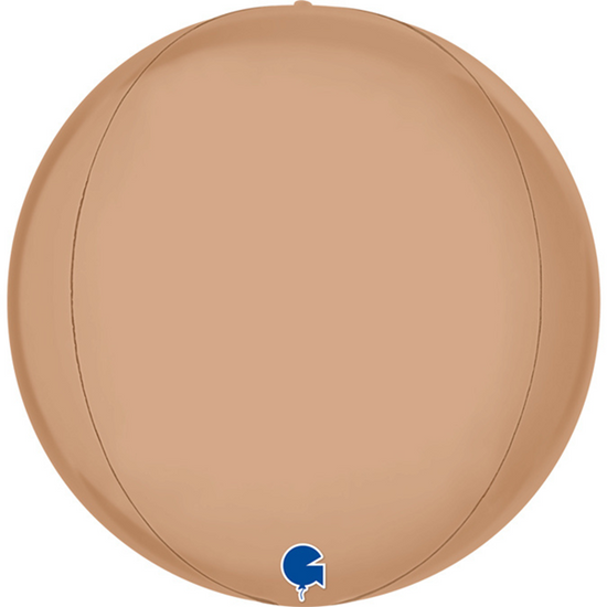 Grabo Foil Balloon Satin Nude Globe 15"