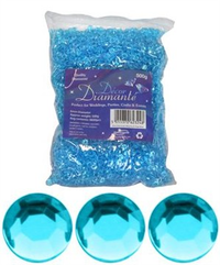 Pearl Blue Wedding Diamantes 500g
