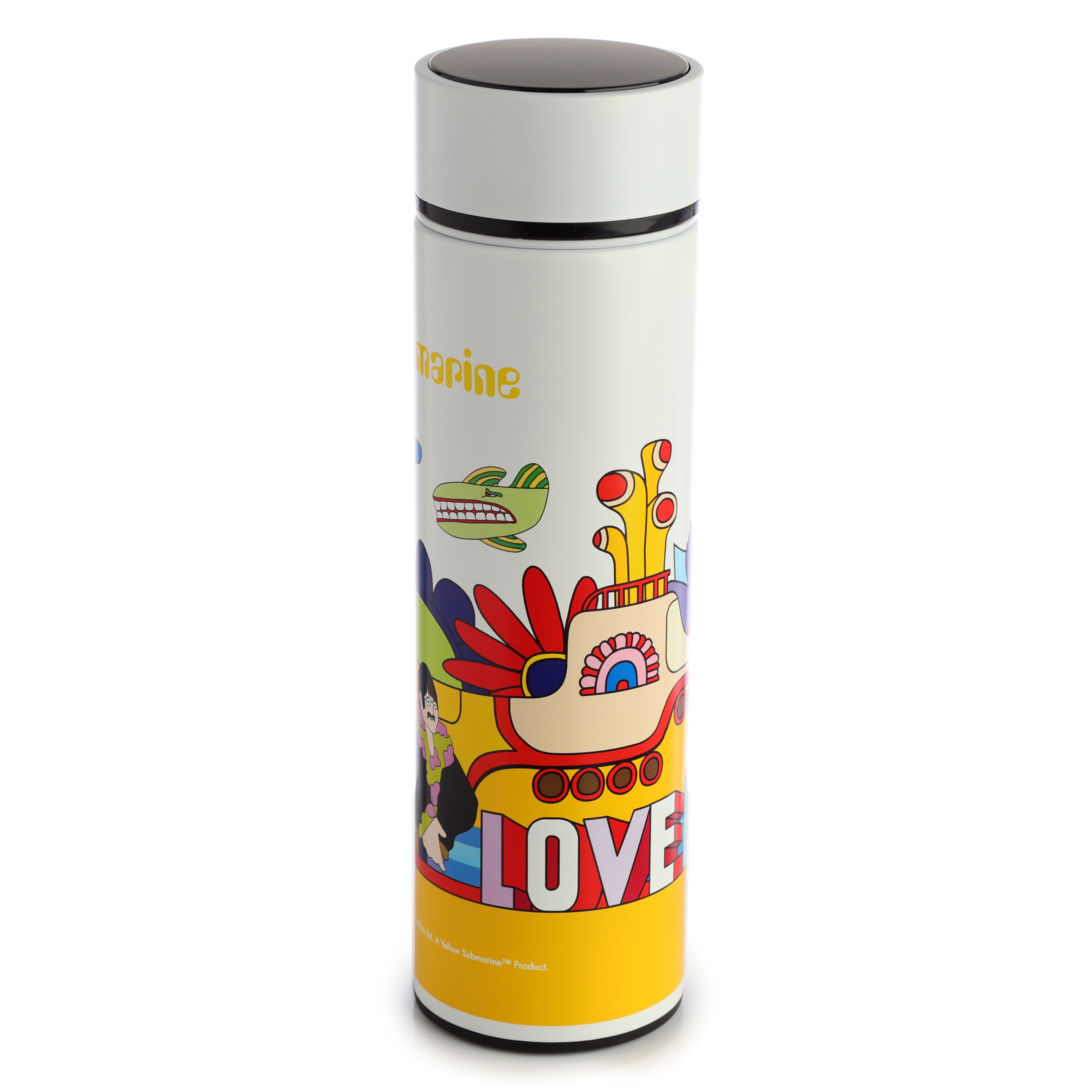 Beatles Yellow Submarine Thermometer Bottle