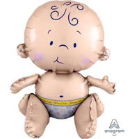 Anagram Foil Balloon Multi Sitting Baby 15"