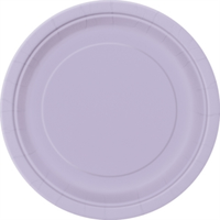 Unique 8 Pack Plates Lavender Round 9