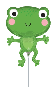 Anagram Happy Frog 14" Air Fill Foil Balloon