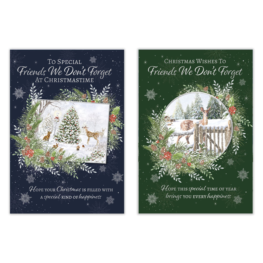 Poppyhill C50 Christmas Friends 12pk