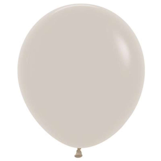 Sempertex Fashion White Sand 18" Latex 25pk
