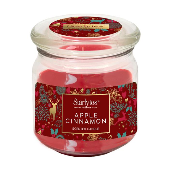 Starlytes Jar Candle Apple Cinnamon 8oz