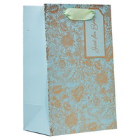 Partisan 6 Pack Gift Bag Fresh Blooms Foiled Small