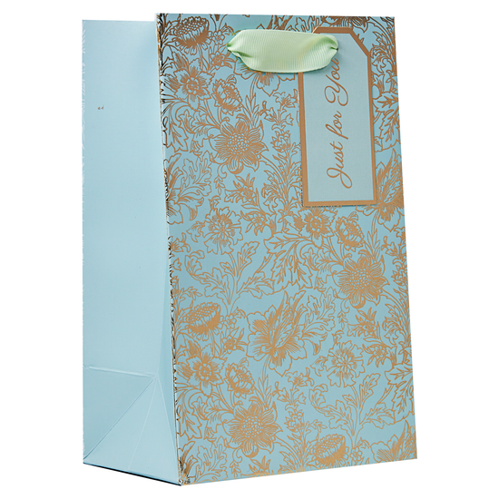 Partisan 6 Pack Gift Bag Fresh Blooms Foiled Small