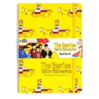 A5 Notepad The Beatles Yellow Submarine White