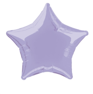 Unique Foil Balloon Lavender Star 20