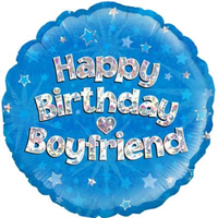 Oaktree Boyfriend Blue 18" Foil Balloon