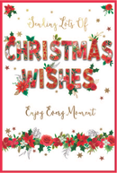 Simon Elvin 6 Pack Cards C75 Christmas Open